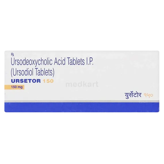 ursetor 150mg tablet 10's